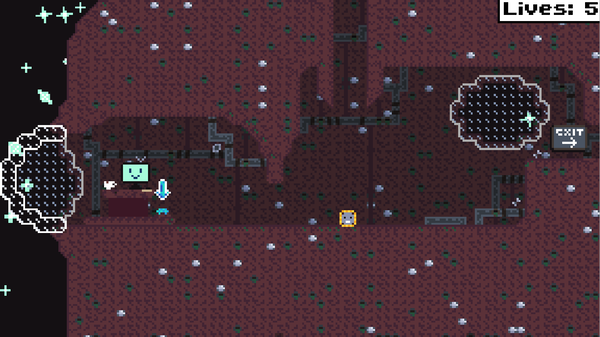 Very blurry screenshot of a game I made recently